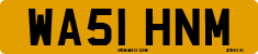 License plate of the United Kingdom, 2001 year system