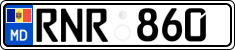 License plate of Moldova, Cars (2015)