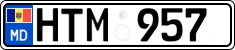 License plate of Moldova, Cars (2015)