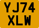 License plate of the United Kingdom, 2001 year system