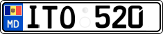 License plate of Moldova, Cars (2015)