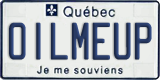 Quebec, Vanity Plates