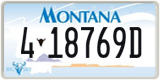 Montana, 1-12345A / 10-1234A