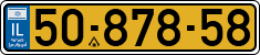 License plate of Israel, Regular plates