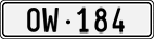 License plate of Switzerland, Cars