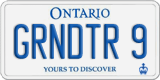 Ontario, Vanity Plates