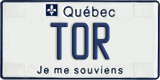 Quebec, Vanity Plates