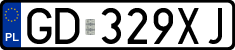 License plates of Poland, Regular car plates