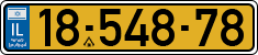 License plate of Israel, Regular plates