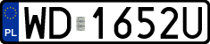License plates of Poland, Regular car plates