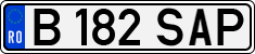 License plate of Romania, Regular plates