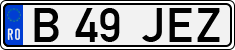 License plate of Romania, Regular plates