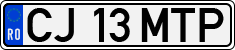 License plate of Romania, Regular plates