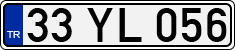 License plate of Turkey, Regular plates