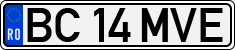 License plate of Romania, Regular plates