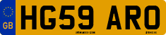 License plate of the United Kingdom, 2001 year system