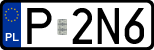 License plates of Poland, Regular car plates