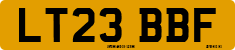 License plate of the United Kingdom, 2001 year system