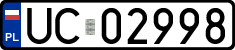 License plates of Poland, Military