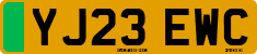 License plate of the United Kingdom, 2001 year system