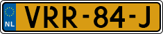 License plate of the Netherlands, Light Commercial Vehicles (1994 system)