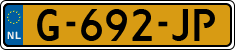 License plate of the Netherlands, Cars