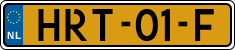 License plate of the Netherlands, Cars