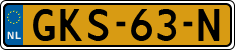 License plate of the Netherlands, Cars