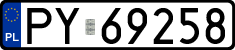 License plates of Poland, Regular car plates