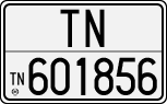 License plate of Italy, Cars (1927 year series)