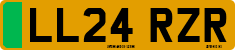 License plate of the United Kingdom, 2001 year system