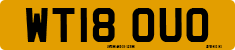 License plate of the United Kingdom, 2001 year system