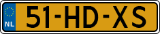 License plate of the Netherlands, Cars