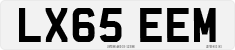 License plate of the United Kingdom, 2001 year system