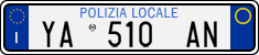 License plate of Italy, Cars (1994 year series)
