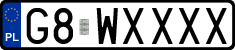 License plates of Poland, Vanity Plates