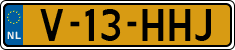 License plate of the Netherlands, Light Commercial Vehicles (1994 system)
