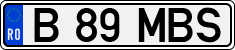License plate of Romania, Regular plates