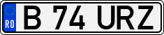 License plate of Romania, Regular plates
