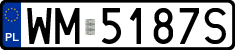License plates of Poland, Regular car plates