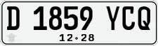 License plate of Indonesia, Regular plates