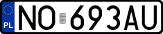 License plates of Poland, Regular car plates