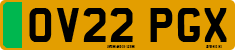 License plate of the United Kingdom, 2001 year system