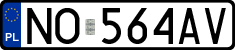 License plates of Poland, Regular car plates