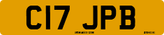 License plate of the United Kingdom, 1983 year system