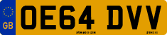 License plate of the United Kingdom, 2001 year system