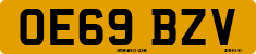 License plate of the United Kingdom, 2001 year system