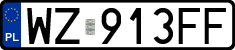 License plates of Poland, Regular car plates