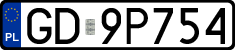License plates of Poland, Regular car plates