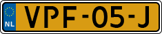 License plate of the Netherlands, Light Commercial Vehicles (1994 system)